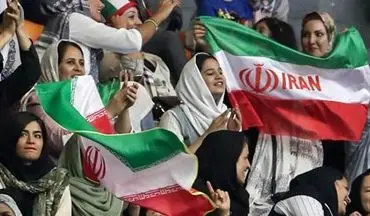 پوشش دختران ایرانی در دیدار ایران و بلژیک + عکس