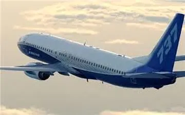 فرود هواپیمای جت آمریکایی در فرودگاه تبریز