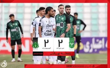 ادامه هفته هفدهم لیگ برتر یک جفت 2 - 2 در انزلی و خرم‌آباد 