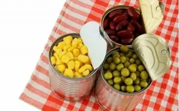 از مصرف غذاهای کنسرو شده خودداری کنید