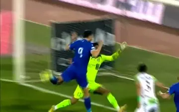 گل اول استقلال به خیبر توسط آزادی + ویدئو