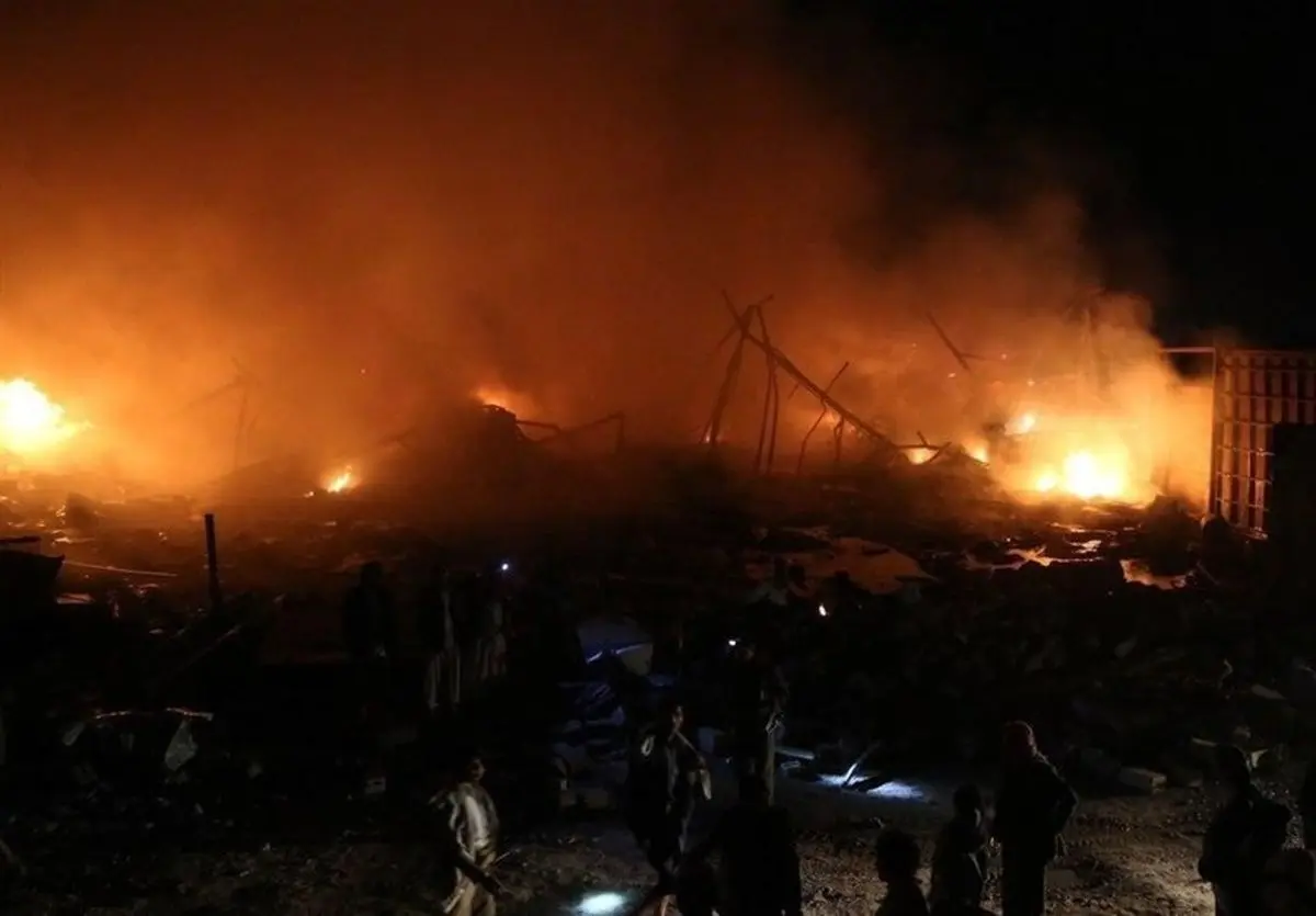صنعاء به شدت بمباران شد 