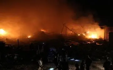 صنعاء به شدت بمباران شد 