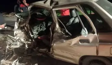 5 مصدوم در واژگونی پراید در البرز