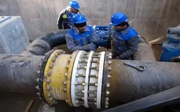 آب انتقالی به یزد موقتا قطع شد