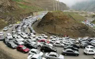  ترافیک نیمه سنگین در آزادراه قزوین-کرج-تهران