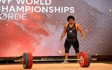 وزنه‌برداری قهرمانی جهان| ششمی ابوالفضل زارع در گروه B دسته 110 کیلوگرم 