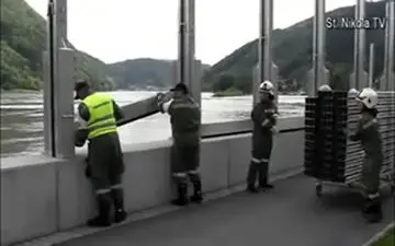 ایده جالب اتریشی‌ها برای مهار سیلاب + فیلم 