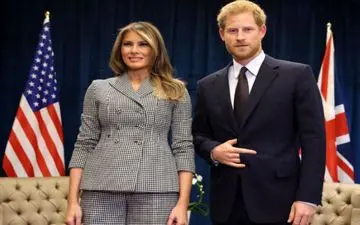 چرا عکس یادگاری ملانیا ترامپ و شاهزاده انگلیسی جنجال‌برانگیز شد؟