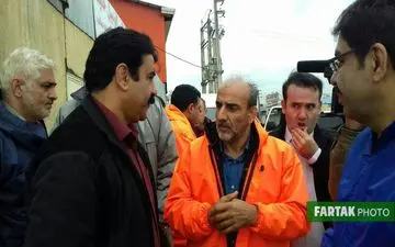 آبگرفتگی برخی محلات کرمانشاه / آماده باش ۲۰ ایستگاه ثابت و سیار آتش نشانی