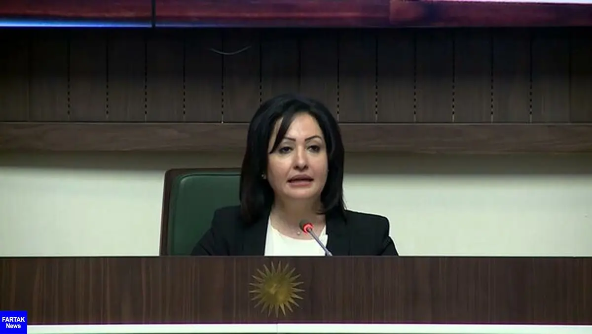 برای اولین بار یک زن در راس پارلمان کردستان عراق قرار گرفت