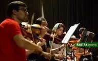 گزارش تصویری از تمرینات استاد نادر مشایخی با ارکستر مجلسی در همدان