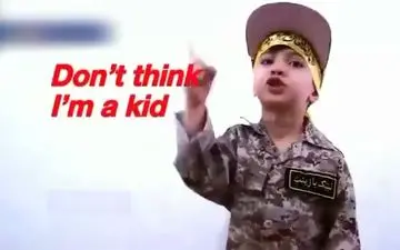 رجزخوانی طوفانی کودک ۴ ساله برای ترامپ 