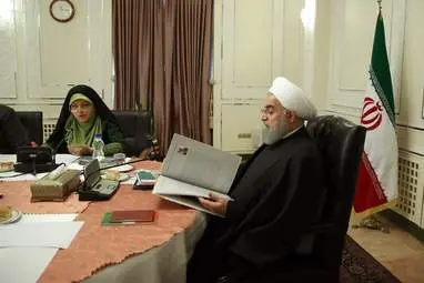 حواشی جلسه شورای عالی محیط زیست به ریاست روحانی + تصاویر