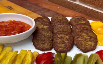 کتلت گوشت فوری برای 4 نفر رو این طوری سریع و خوشمزه درست کن