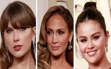میکاپ‌های شیک و جذاب زنان مشهور در گلدن گلوب؛ ترندهای آرایشی امسال را بشناسید!
