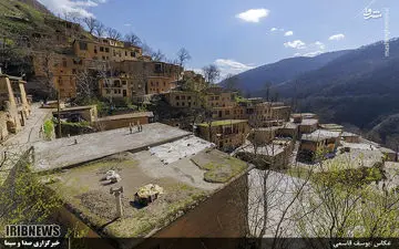 مسافران نوروزی در ماسوله + تصاویر