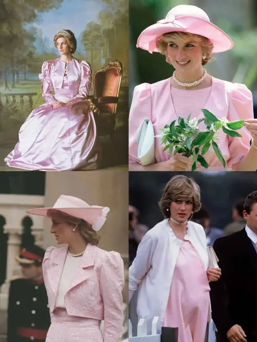 استایل‌های رنگارنگ پرنسس دایانا