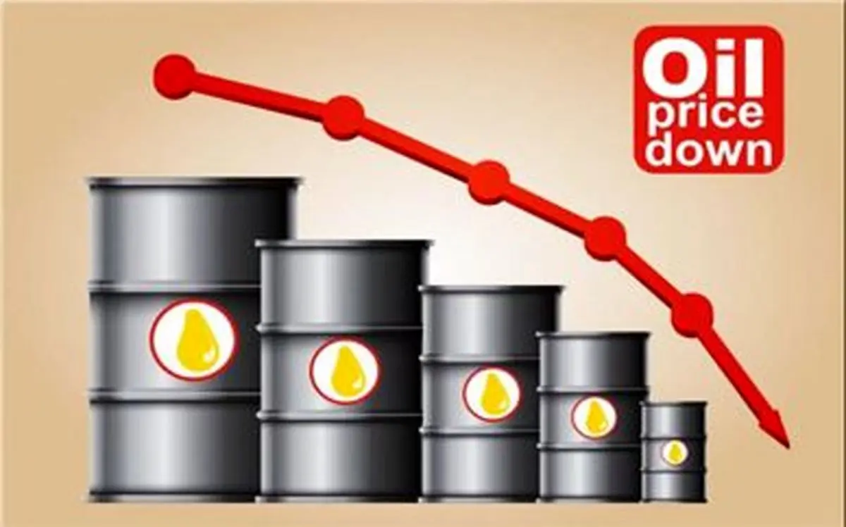 کاهش قیمت نفت در معاملات امروز بازار جهانی 