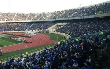  ورزشگاه آزادی پُر شد