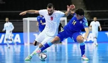 حذف ایران از جام جهانی فوتسال/ بازی برده را به قزاقستان باختیم!