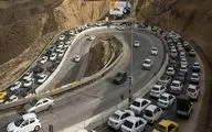  ترافیک سنگین در چالوس و هراز/گردوخاک در جاده‌های ۳ استان 
