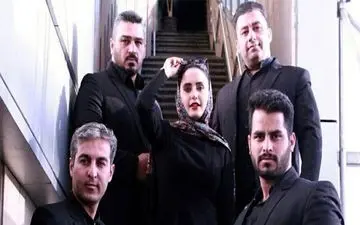  «الناز شاکردوست» در کنار بادیگاردهایش