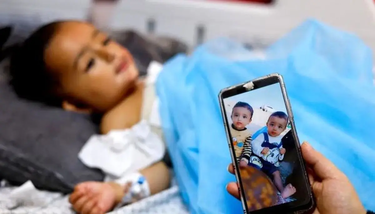  سرنوشت تلخ این دوقلو در غزه؛ هم مادرشان را از دست دادند و هم از همدیگر جدا شدند