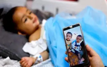  سرنوشت تلخ این دوقلو در غزه؛ هم مادرشان را از دست دادند و هم از همدیگر جدا شدند