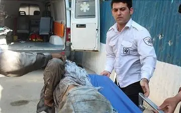 فرو رفتن میلگرد ۲ متری در بدن کارگر نوجوان +عکس