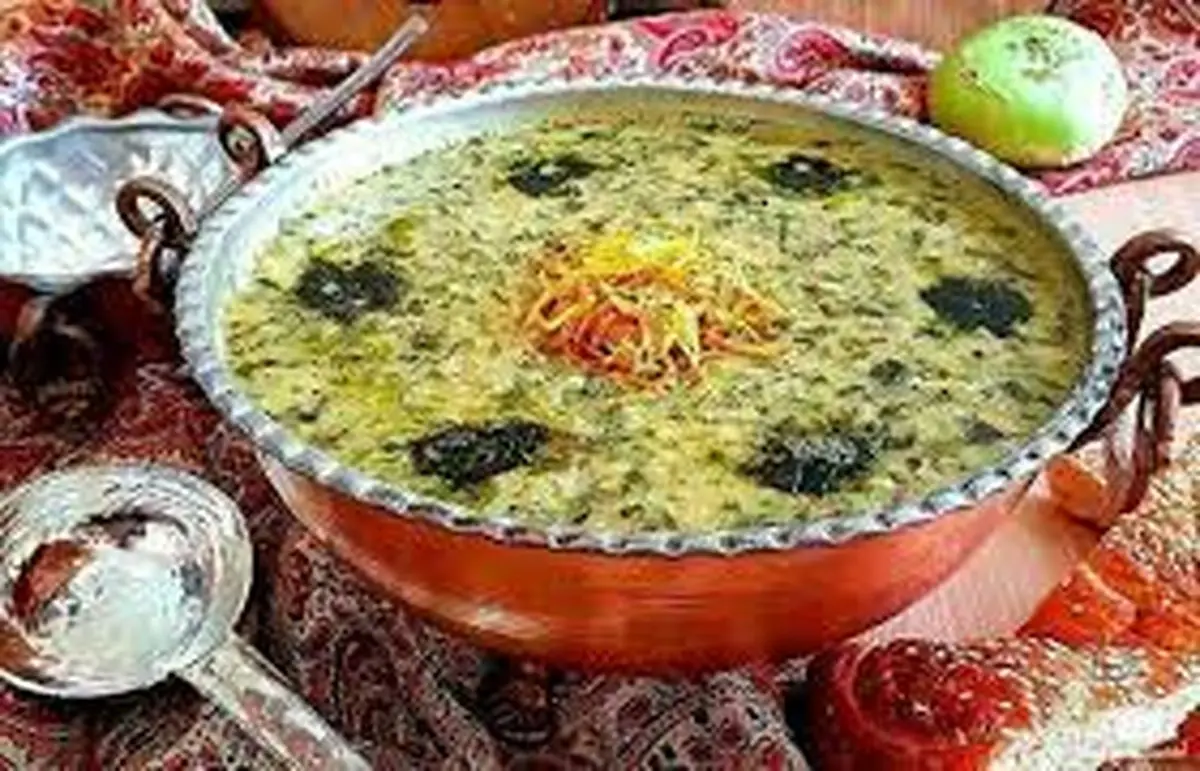 این آش عالیه! |  آش قمری خیلی بی نظیره!