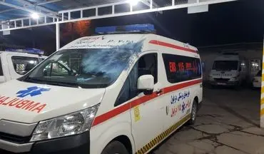خروج آمبولانس از ماموریت؛ ترقه، مانع نجات جان بیماران در دزفول شد!
