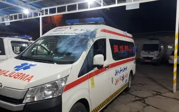 خروج آمبولانس از ماموریت؛ ترقه، مانع نجات جان بیماران در دزفول شد!
