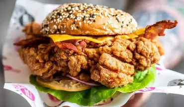 خوشمزه ترین ساندویچ اینه| طرز تهیه  ساندویچ مرغ سوخاری!