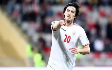 معرفی بهترین بازیکن بازی ایران و سوریه