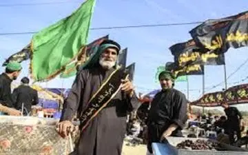 استقبال عراقی ها از زوار ایرانی اربعین+فیلم