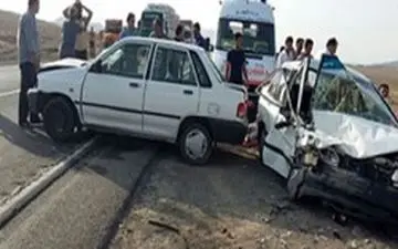 بر اثر تصادف در محور سپیدان ۲ نفر جان باختند