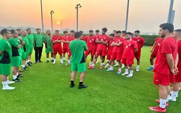 
برگزاری نخستین تمرین تیم ملی امید در ابوظبی
