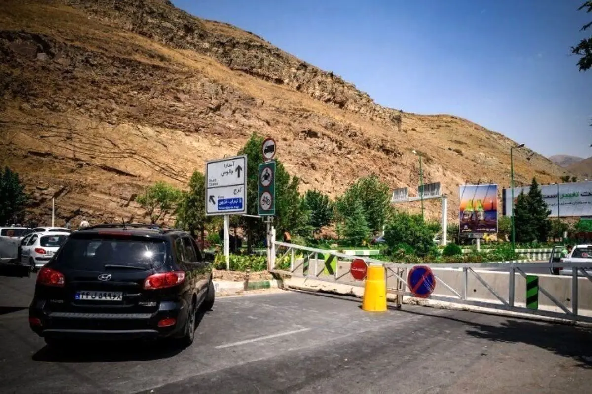   وضعیت تردد در جاده چالوس اعلام شد 