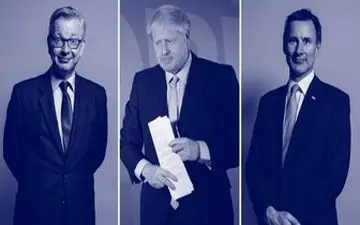 «بوریس جانسون» ایستاده بر صدر