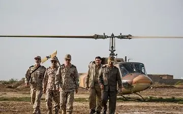  بازدید سردار باقری از مناطق مرزی پاکستان و افغانستان