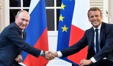 انتشار مذاکرات محرمانه مکرون با پوتین در تلویزیون فرانسه