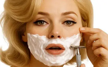 وقتی موهای مردانه سراغ خانم‌ها می‌آید؛ علت چیست و چه باید کرد؟
