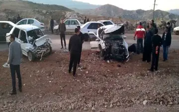 سانحه رانندگی در همدان ۲ کشته برجا گذاشت