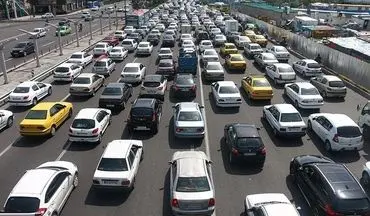 ترافیک نیمه‌سنگین در تمامی محورهای شرقی تهران