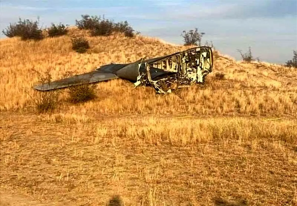  یک هواپیمای نظامی سقوط کرد+ جزئیات 