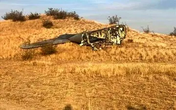  یک هواپیمای نظامی سقوط کرد+ جزئیات 