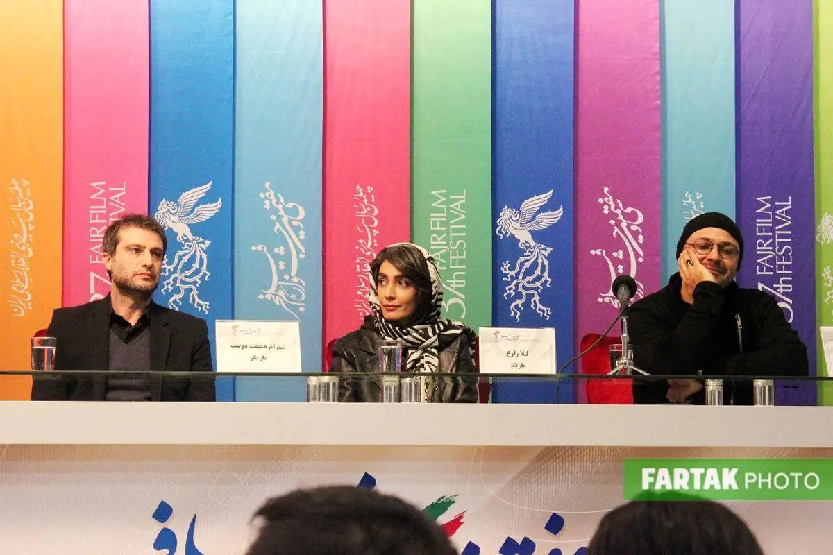 نشست خبری فیلم های «معکوس» و «سال دوم دانشکده من» به روایت تصویر