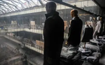 آتش‌سوزی بامدادی درباقی‌مانده واحدهای تجاری پلاسکو