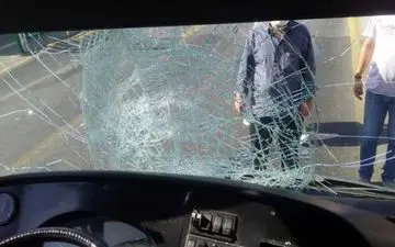مرد تهرانی زیر اتوبوس BRT له شد